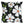 Reversible Spring Bee Floral Indoor Outdoor Accent Pillow
