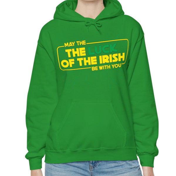 Luck of the Irish Star Wars Parody Hooded Sweatshirt
