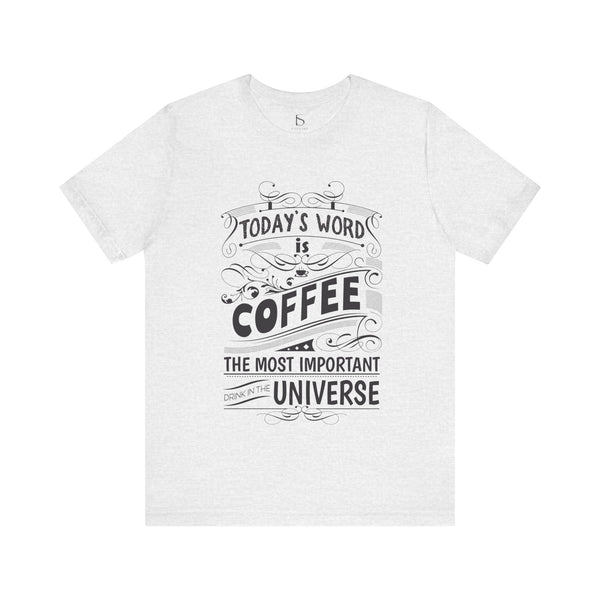 Coffee Typography T-Shirt