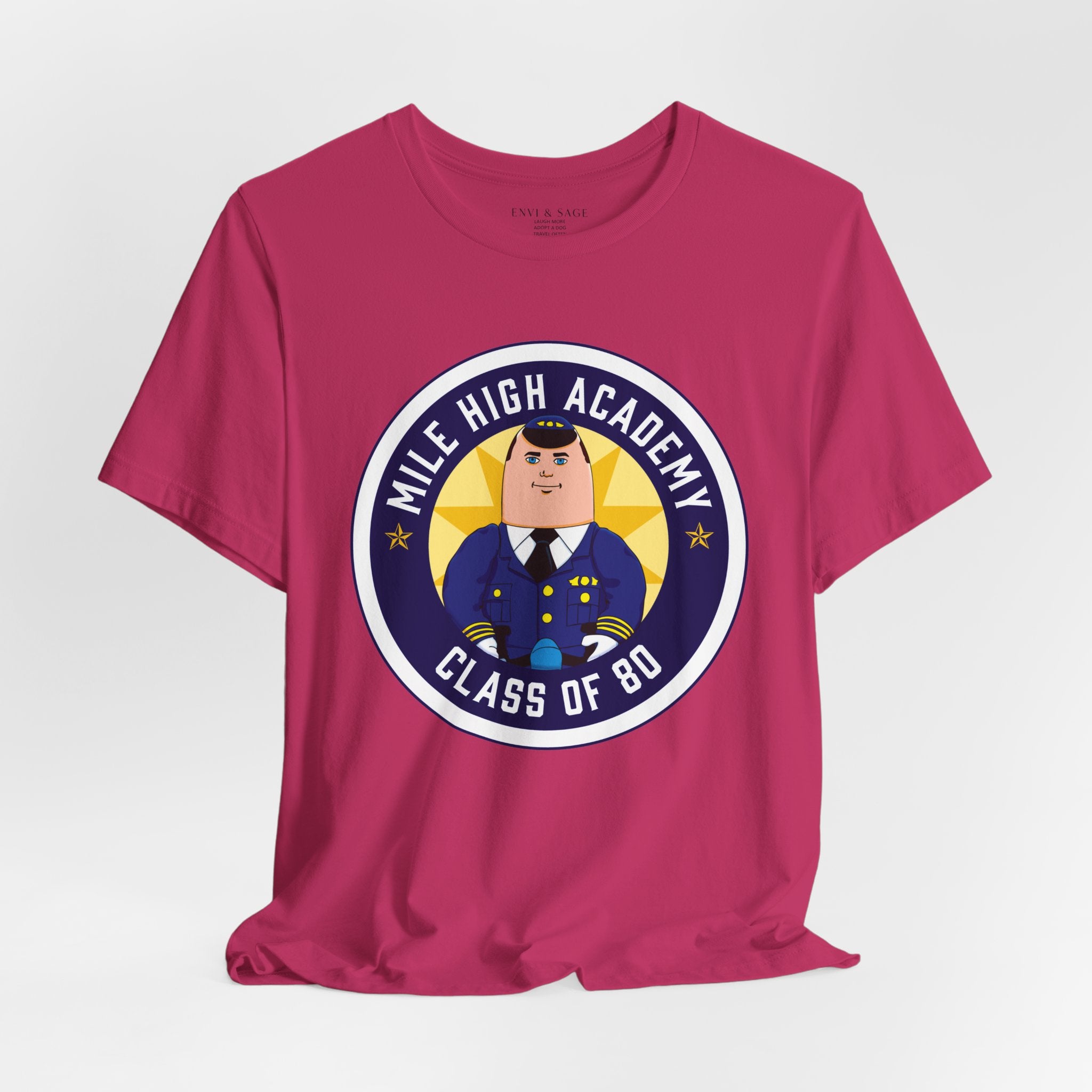 80s Movies Airplane Pop Cult Funny T-Shirt