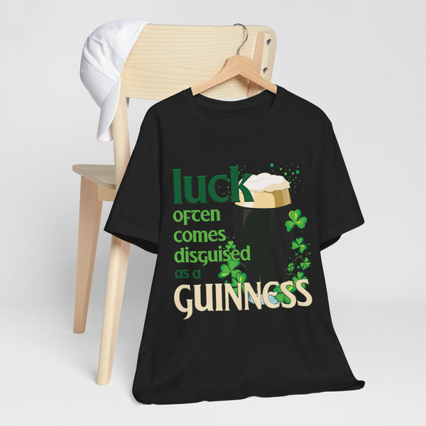 Guinness Lucky Irish St. Patrick's Day Drinking T-Shirt