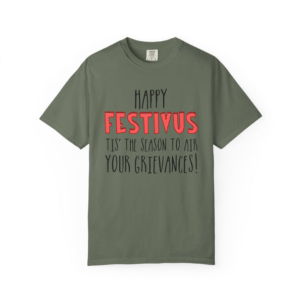 Festivus Funny Christmas T-Shirt Comfort Colors