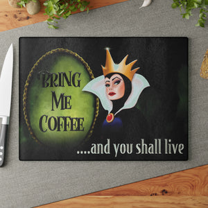 Coffee Lovers Kitchen Decor Cutting Board