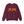 A maroon crewneck sweatshirt featuring the words 'START JUMPING' printed across the chest in a stylized orange font, displayed on a clean white background.