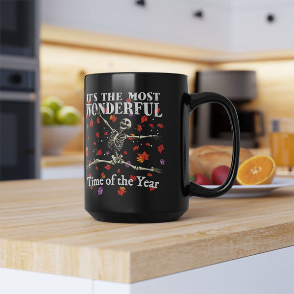 The Most Wonderful Time of the Year Halloween Ceramic Mug 15oz