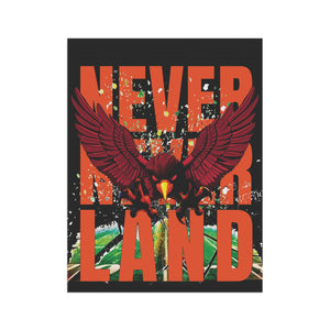 Virginia Tech Hokies Never Never Land Flag Banner