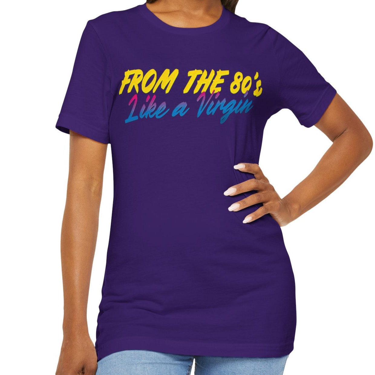 80's Music Like a Virgin Pop Cult Women's Funny T-Shirt