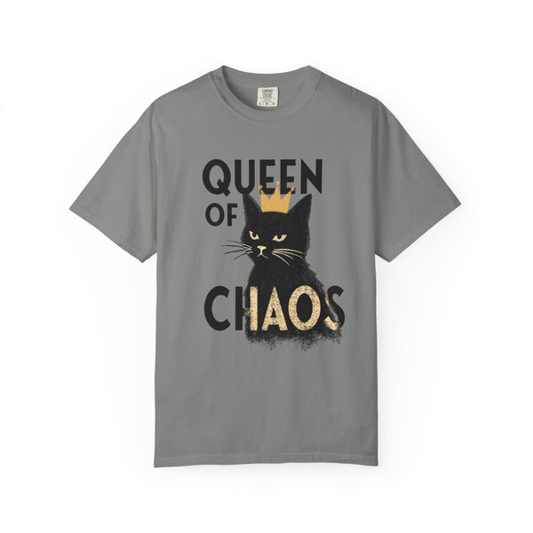 Queen of Chaos Black Cat Grunge Style Comfort Colors® T-Shirt