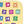 Colorful Alphabet Blocks Soft Yellow Sherpa Baby Blanket