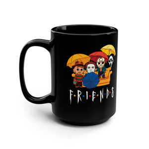 80s Horror Funny Friends Mug 15oz