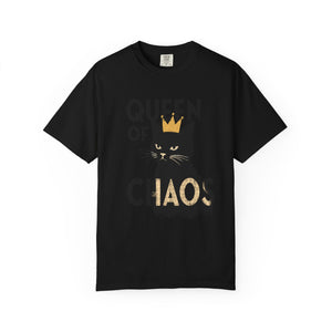 Queen of Chaos Black Cat Grunge Style Comfort Colors® T-Shirt
