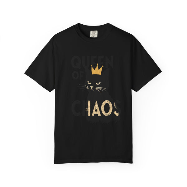 Queen of Chaos Black Cat Grunge Style Comfort Colors® T-Shirt