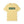 A pale yellow short-sleeve crewneck t-shirt featuring a distressed green 'ELM STREET' sign graphic printed across the chest.