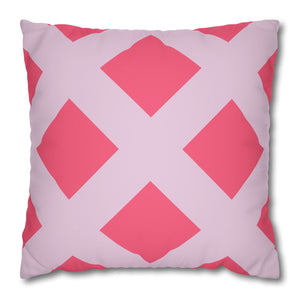 Pink and lilac decorative throw pillow design trends 2025