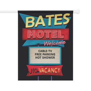 Bates Motel Psycho Funny Halloween Yard Flag