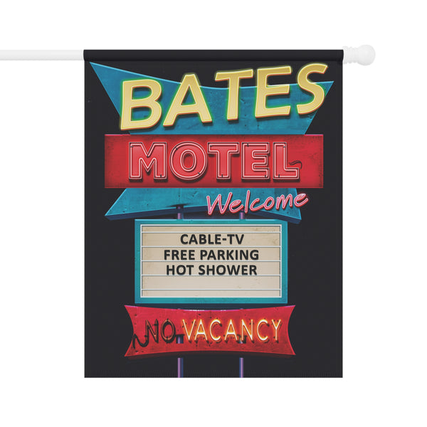 Bates Motel Psycho Funny Halloween Yard Flag