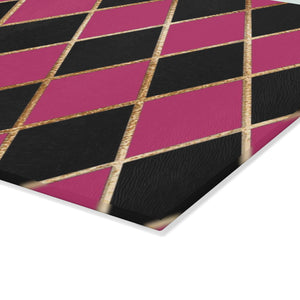 Pink and Black Diamond Modern home decor item