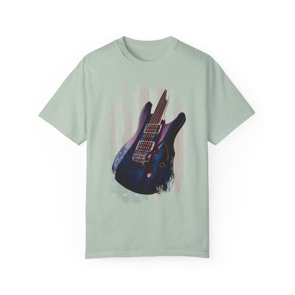 Comfort Colors© American Rock Guitar Patriotic USA T-Shirt