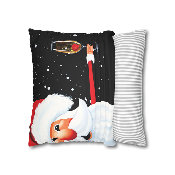 Christmas Santa Party Cute Christmas Pillow Cover