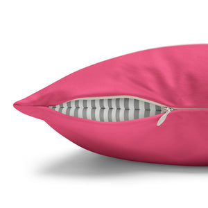 throw pillow with 'Pink 8 Ball Cover' design