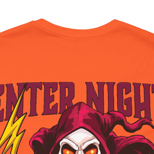 Virginia Tech Football Exit Light Sandman Skeleton T-Shirt