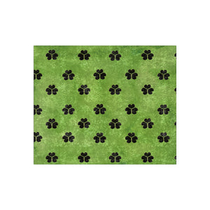 St. Patrick Shamrocks Decorative Throw Blanket
