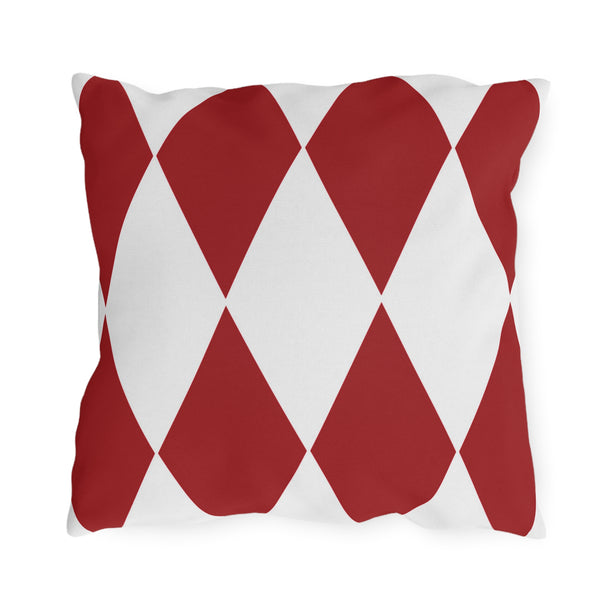 Red & White Diamond Outdoor