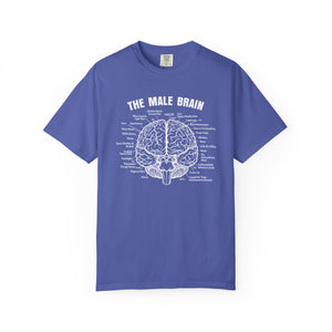 Male Brain Funny Men's T-Shirt Comfort Colors®