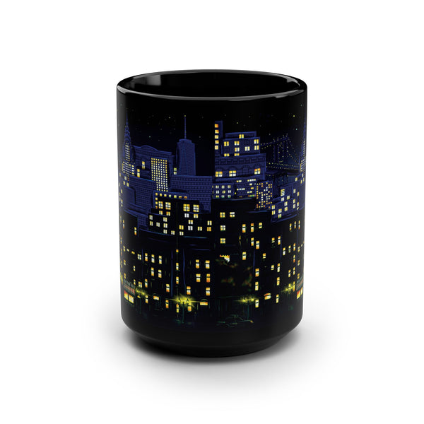 Starry Night New York City Mug 15oz