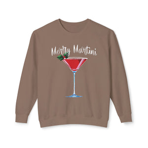 Comfort Colors® Merry Martini Christmas Sweatshirt