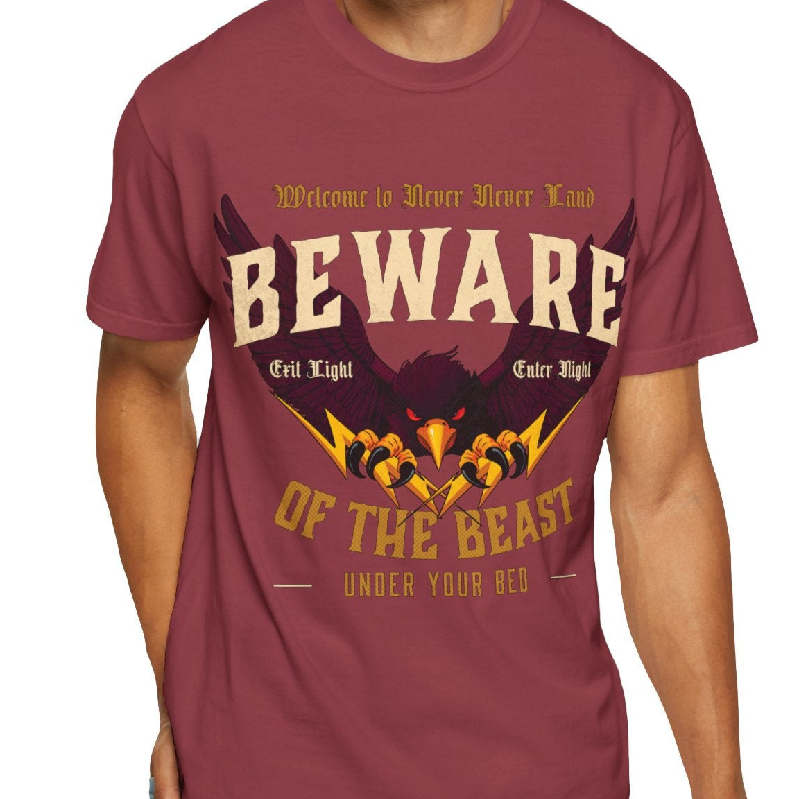 Comfort Colors® Virginia Tech Football Vintage Grunge T-Shirt