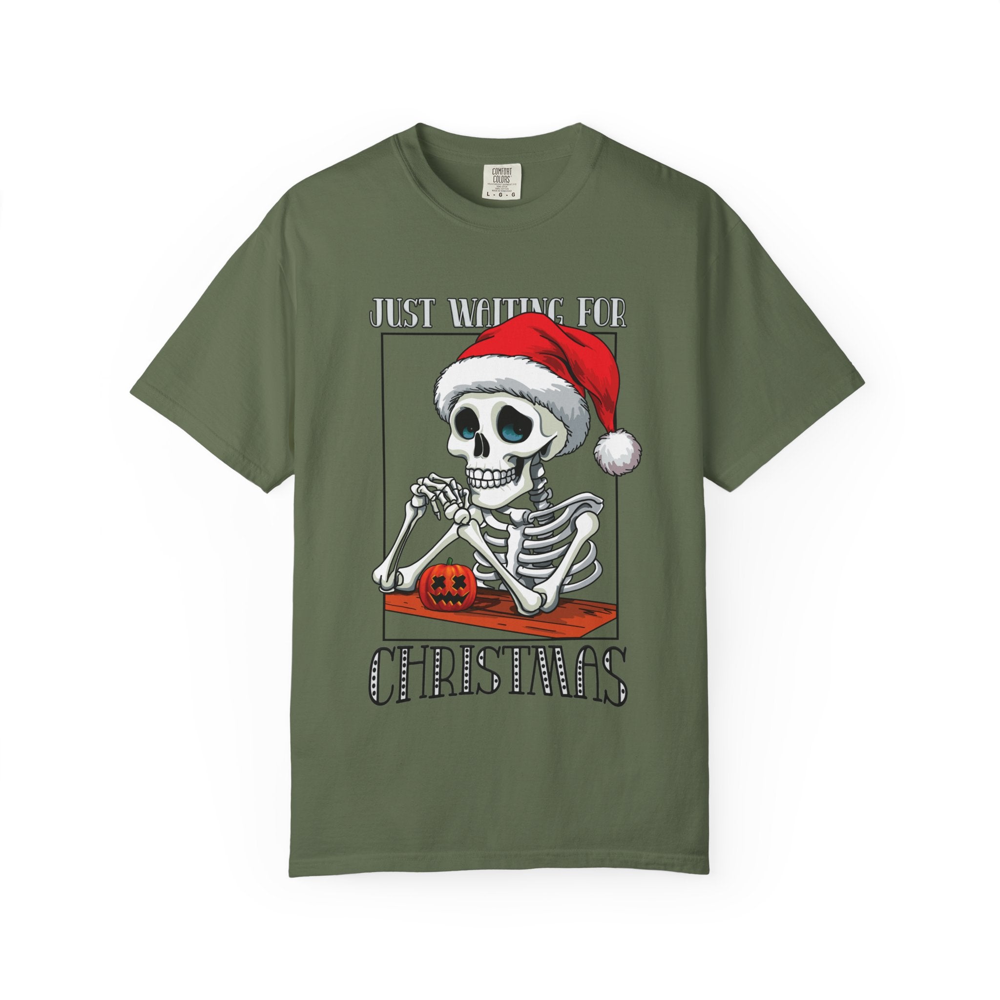 Waiting for Christmas Funny Halloween T-Shirt Comfort Colors®