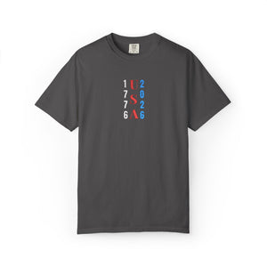 Embroidered USA 250th Patriotic T-Shirt Comfort Colors®
