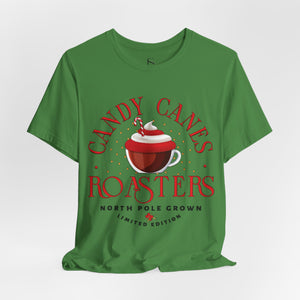 Candy Canes Roasters Christmas Coffee T-Shirt