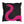 Pink Snake Black Indoor Outdoor Throw Pillow