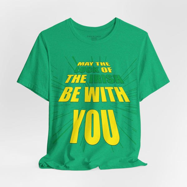 The Luck of the Irish Sci-Fi Funny St. Patrick's T-Shirt