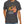 Man wearing a dark gray t-shirt with a graphic of a man playing saxophone and text 'I STILL BELIEVE' on a white background.