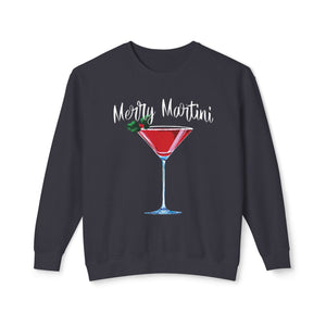 Comfort Colors® Merry Martini Christmas Sweatshirt