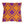 Orange & Purple Reversible Indoor Outdoor Pillow