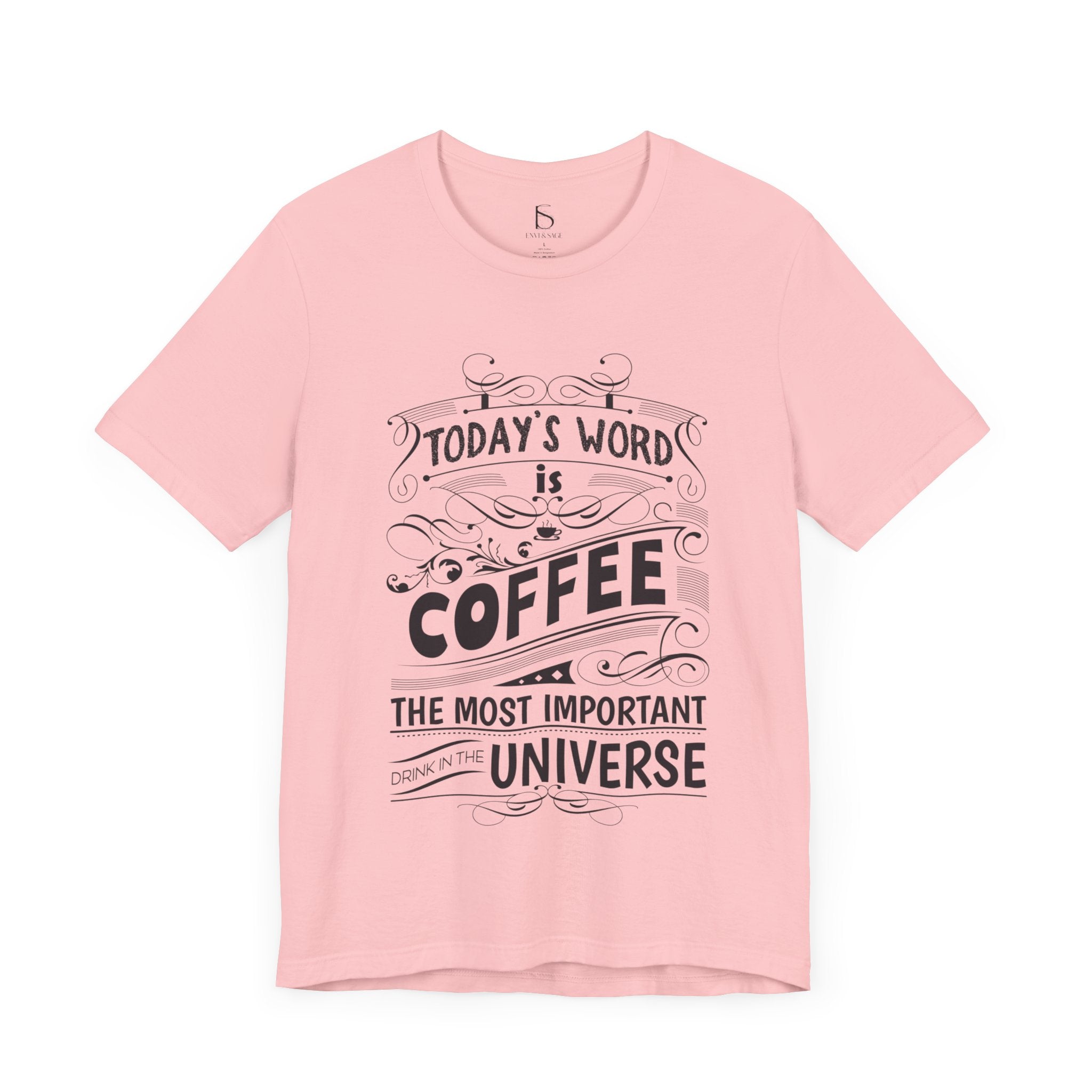 Coffee Typography T-Shirt