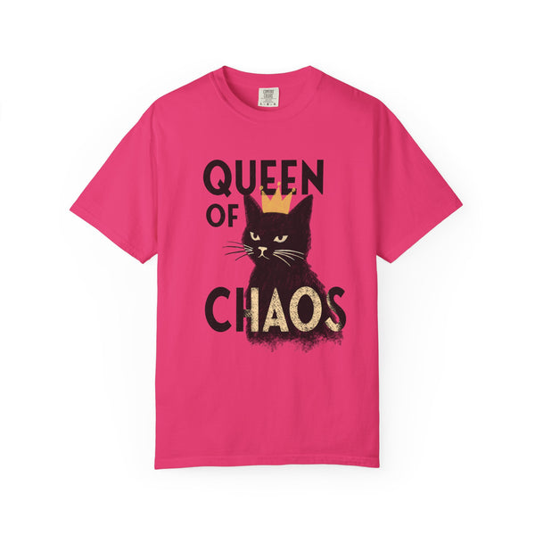 Queen of Chaos Black Cat Grunge Style Comfort Colors® T-Shirt