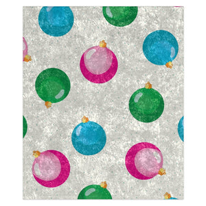 colorful Christmas decorative throw blanket