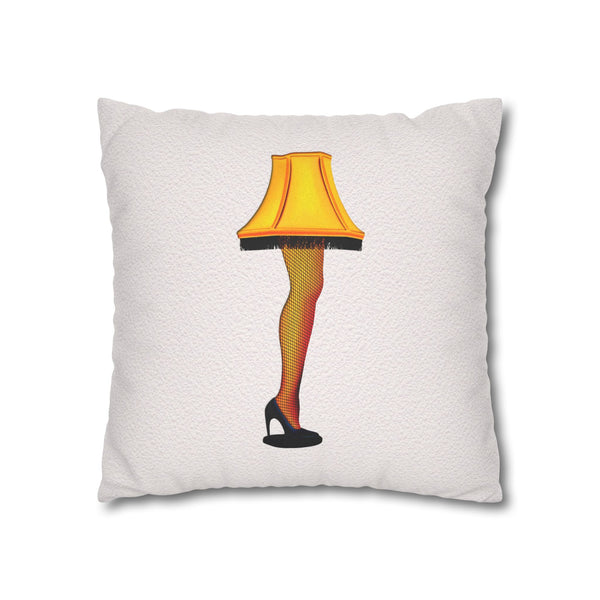 Leg Lamp Pillow Cover Christmas Throw Pillow