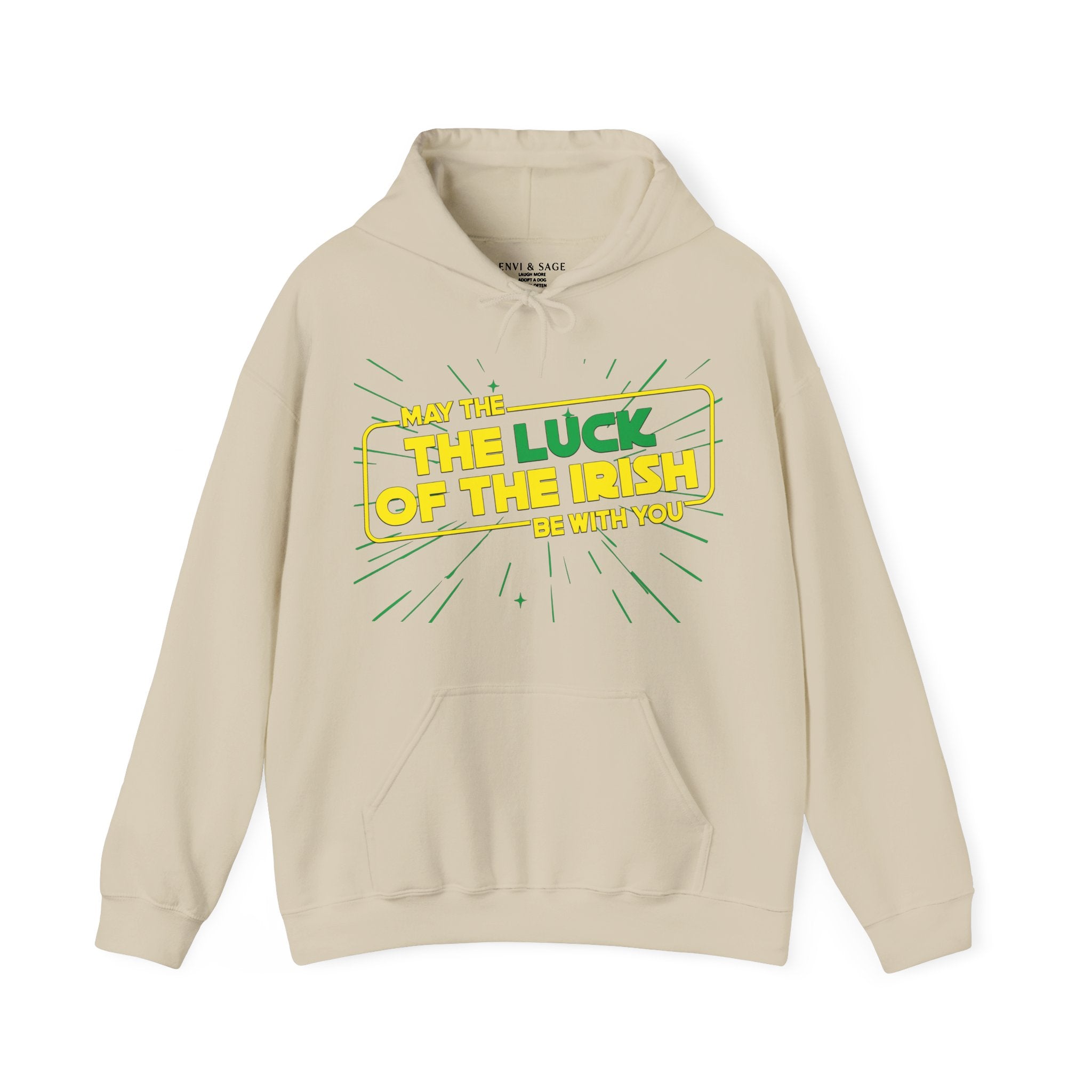 Luck of the Irish Star Wars Parody Hooded Sweatshirt