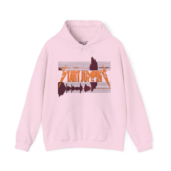 Start Jumping Virginia Tech Football Seismograph Hoodie
