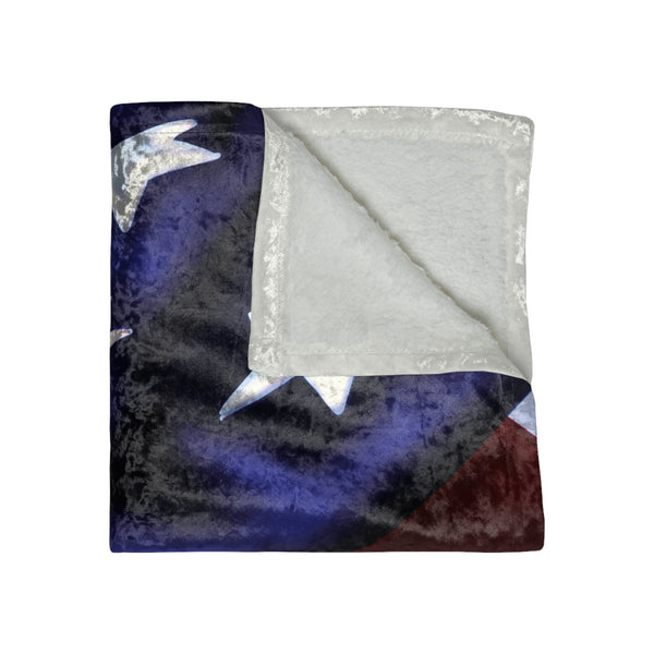 American Flag Decorative Throw Blanket