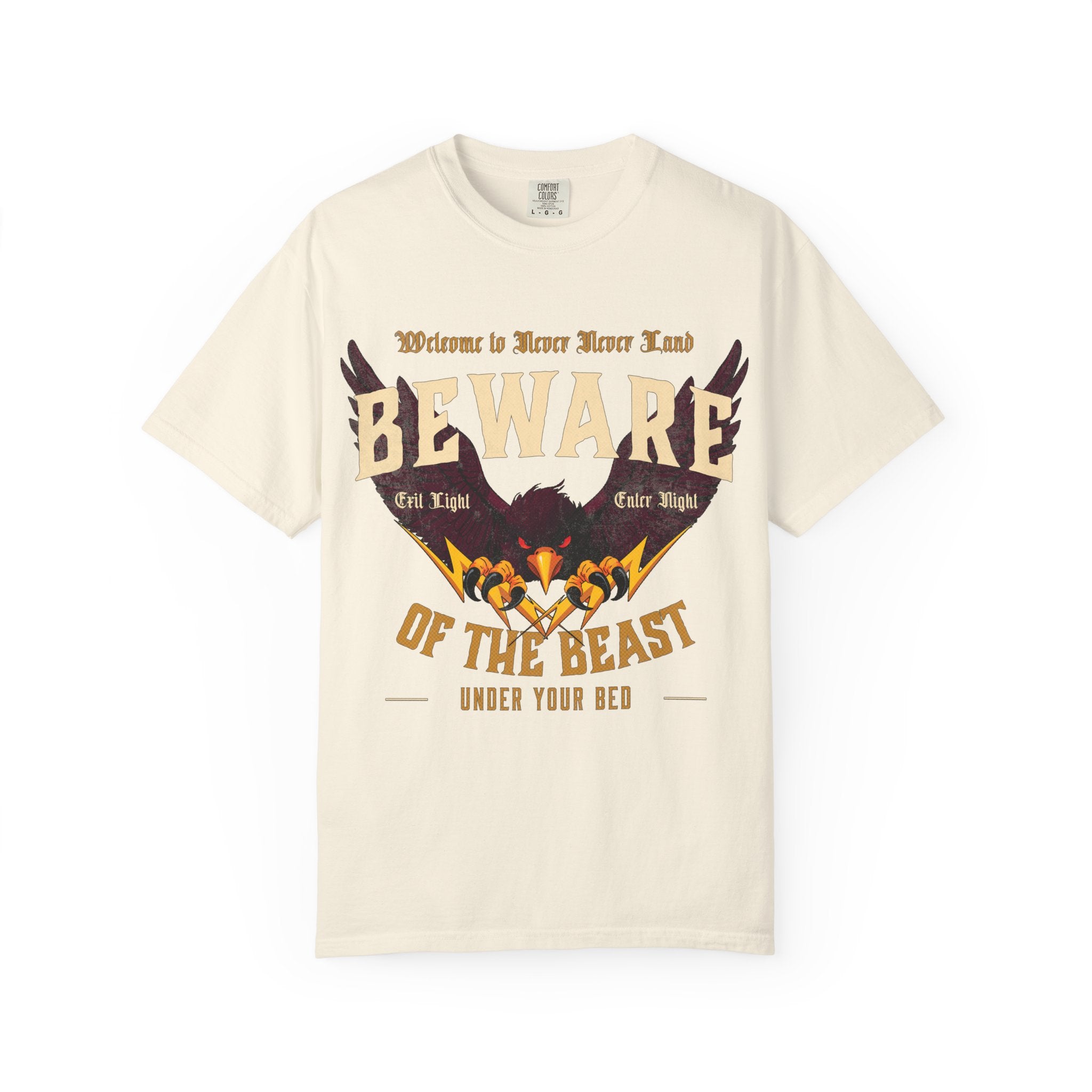 Comfort Colors® Virginia Tech Football Vintage Grunge T-Shirt