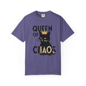 Queen of Chaos Black Cat Grunge Style Comfort Colors® T-Shirt