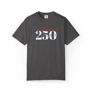 Embroidered Semiquincentennial July 4th T-Shirt Comfort Colors®