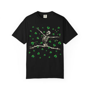 St. Patrick's Shamrock Skeleton Comfort Colors® T-Shirt